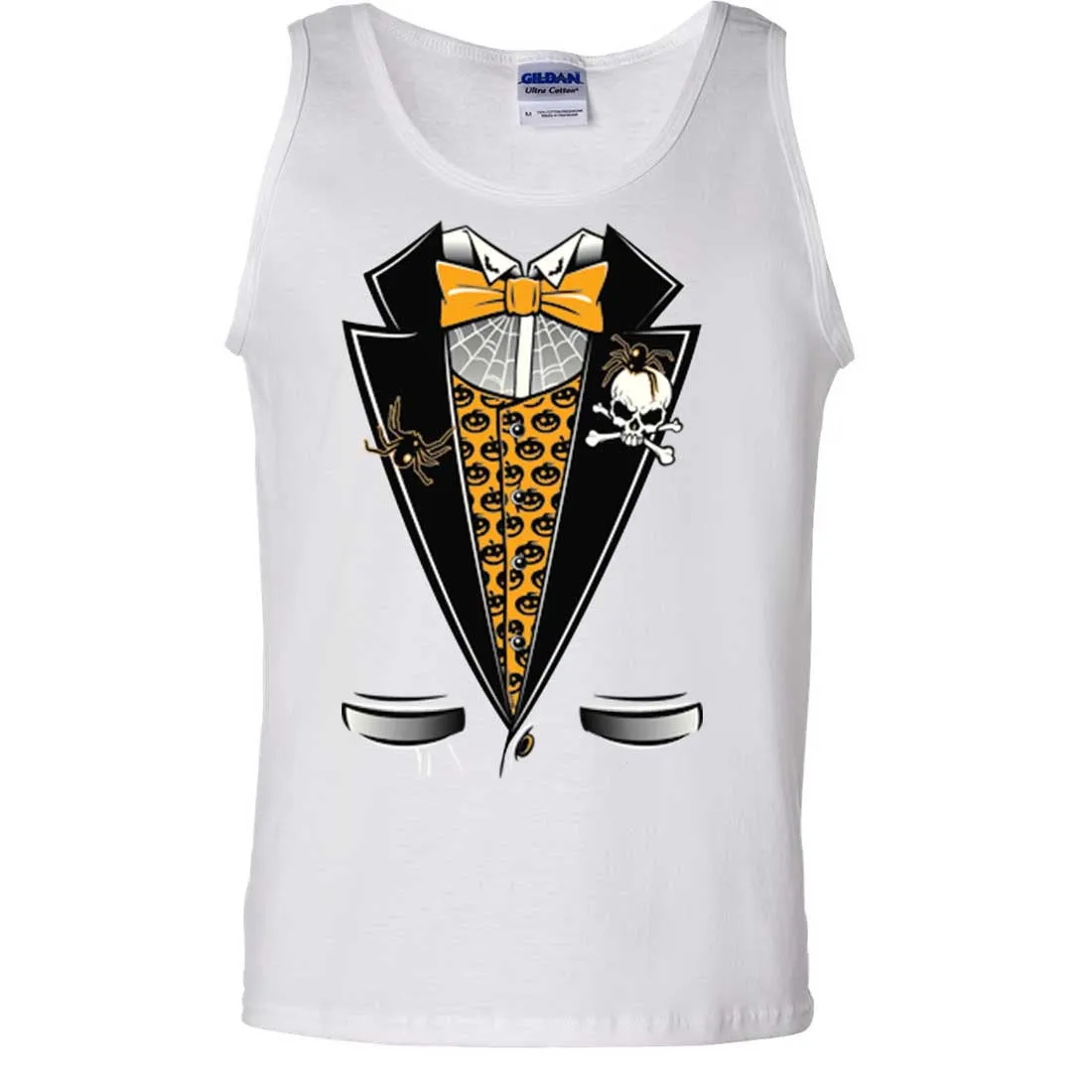 Scary Halloween Tuxedo Asst Colors Tank Top