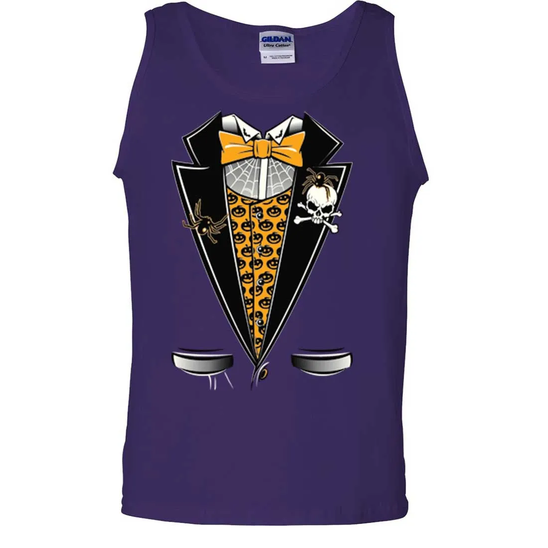 Scary Halloween Tuxedo Asst Colors Tank Top