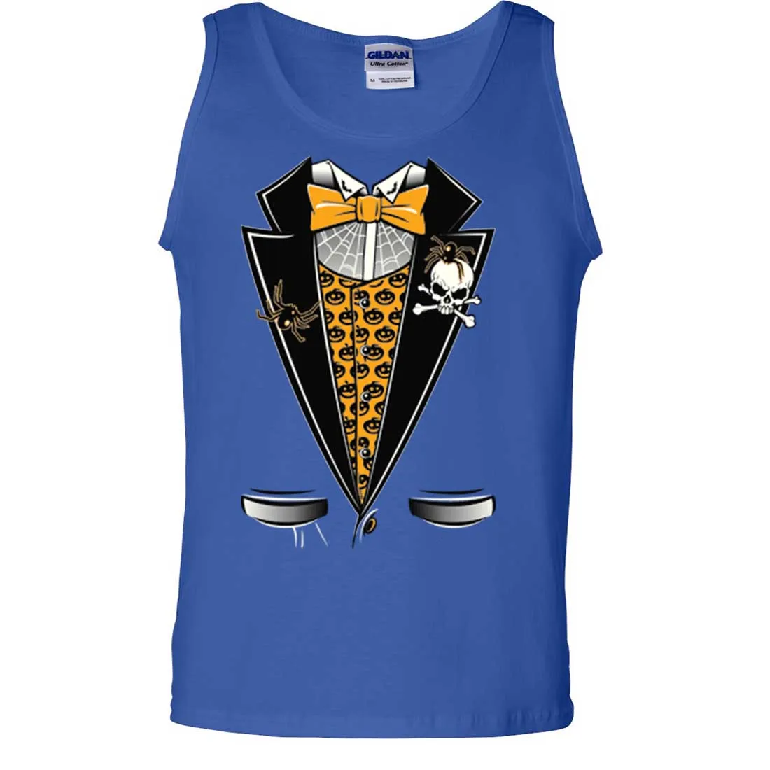 Scary Halloween Tuxedo Asst Colors Tank Top