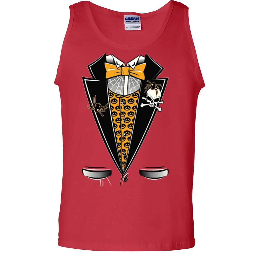 Scary Halloween Tuxedo Asst Colors Tank Top