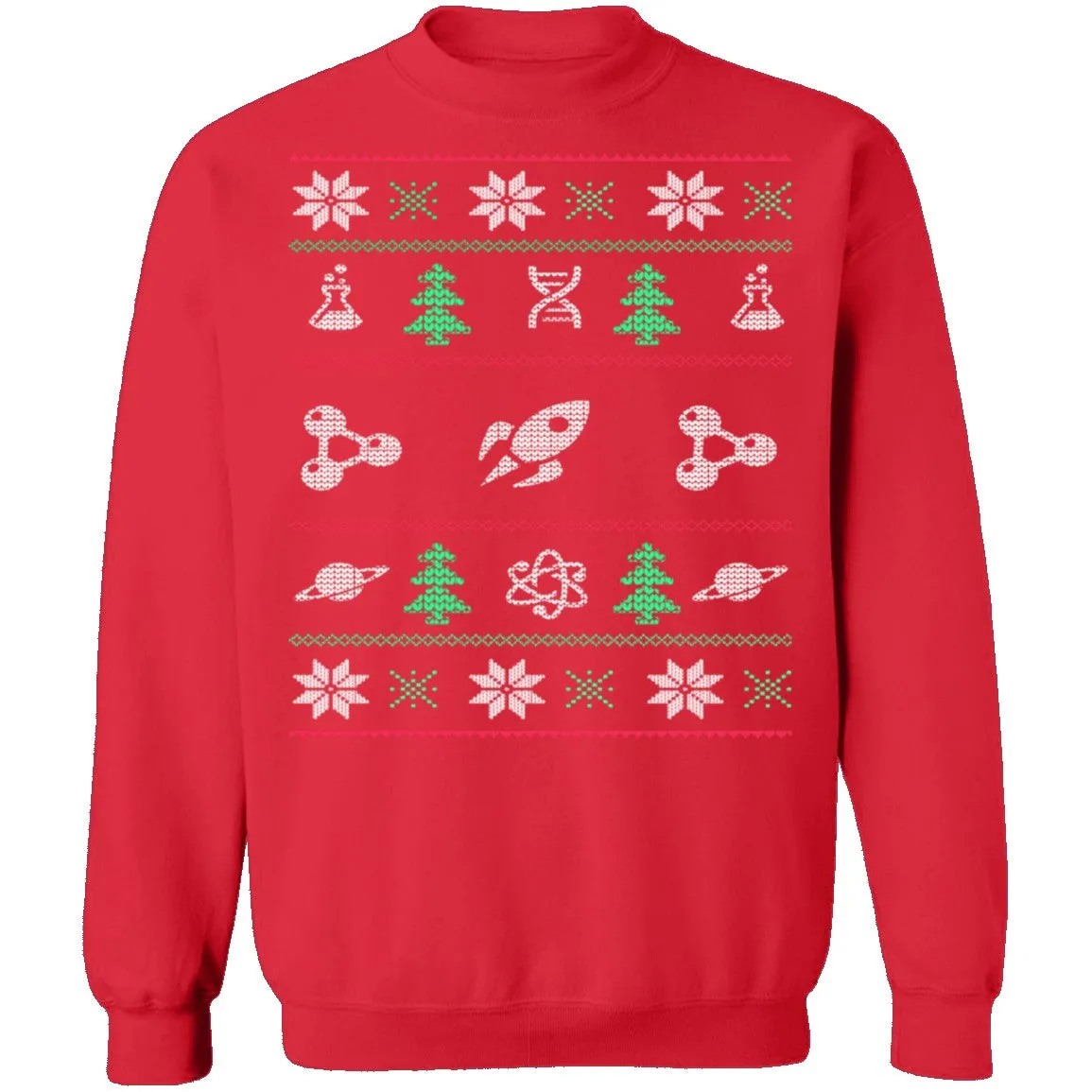 Science Ugly Christmas Sweater