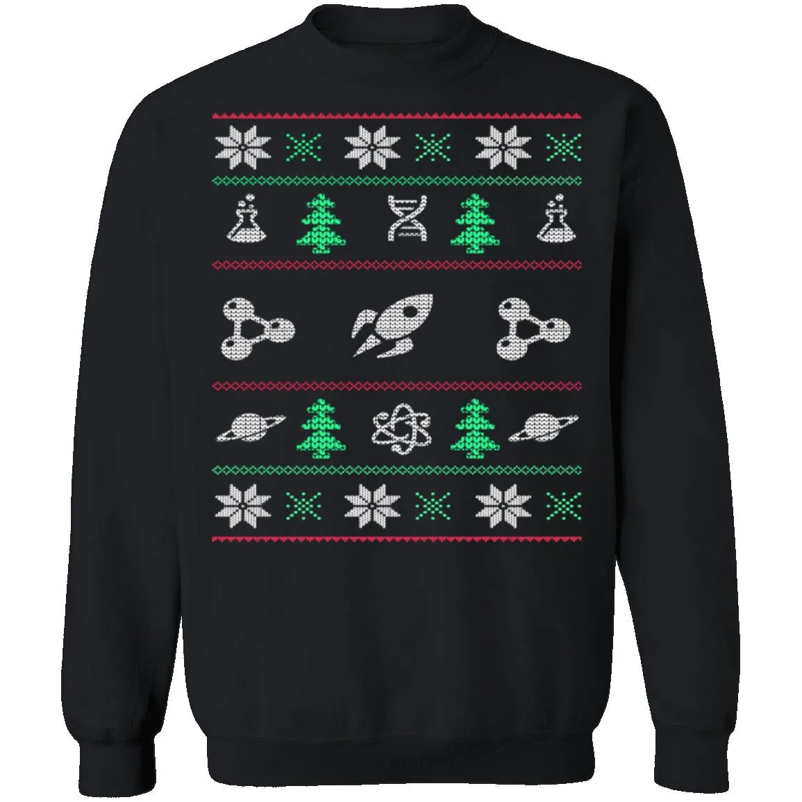 Science Ugly Christmas Sweater