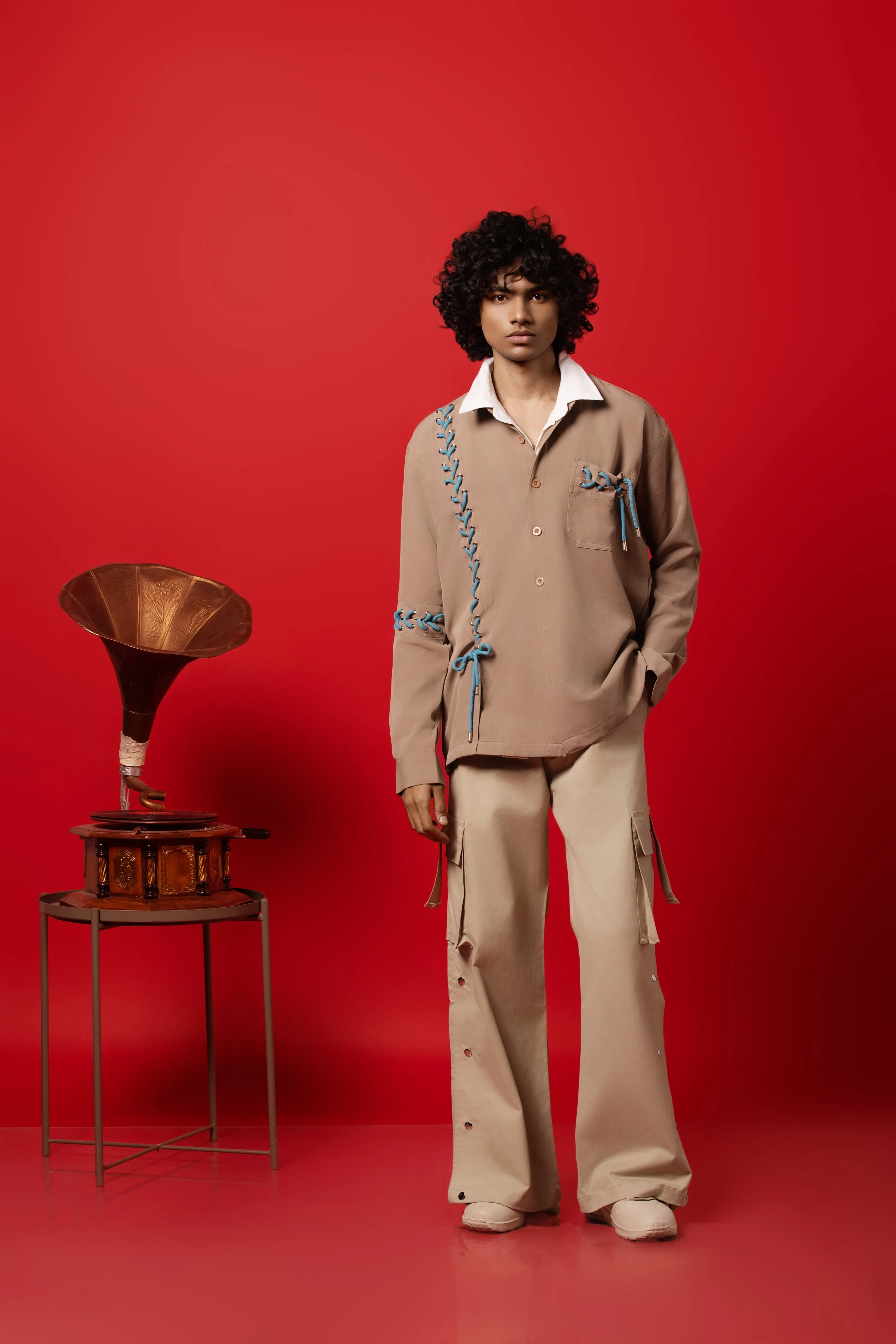 Seoul Strings Beige Shirt