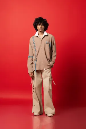 Seoul Strings Beige Shirt