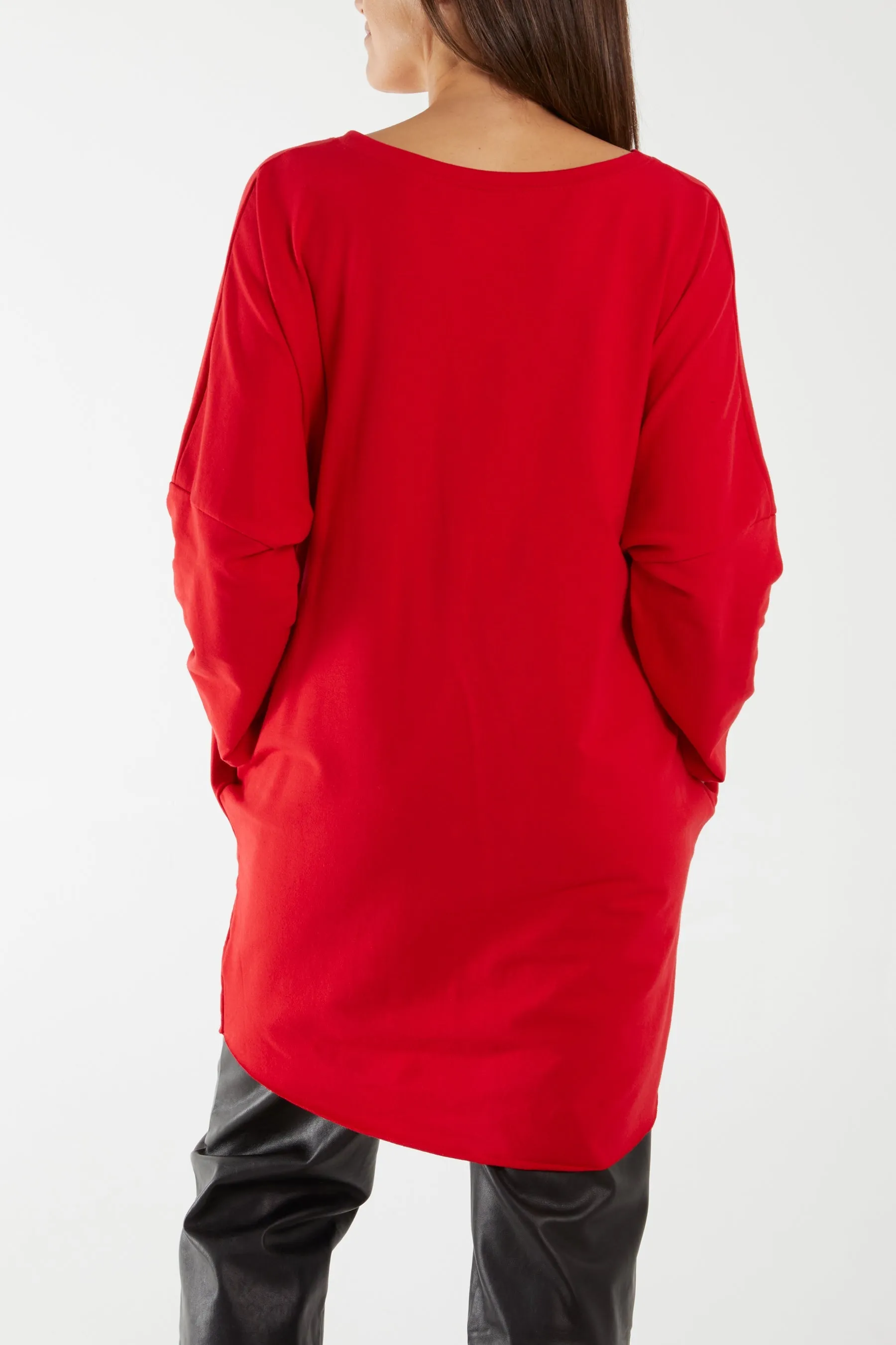 Sequin Festive Glasses Sweatshirt/Dress