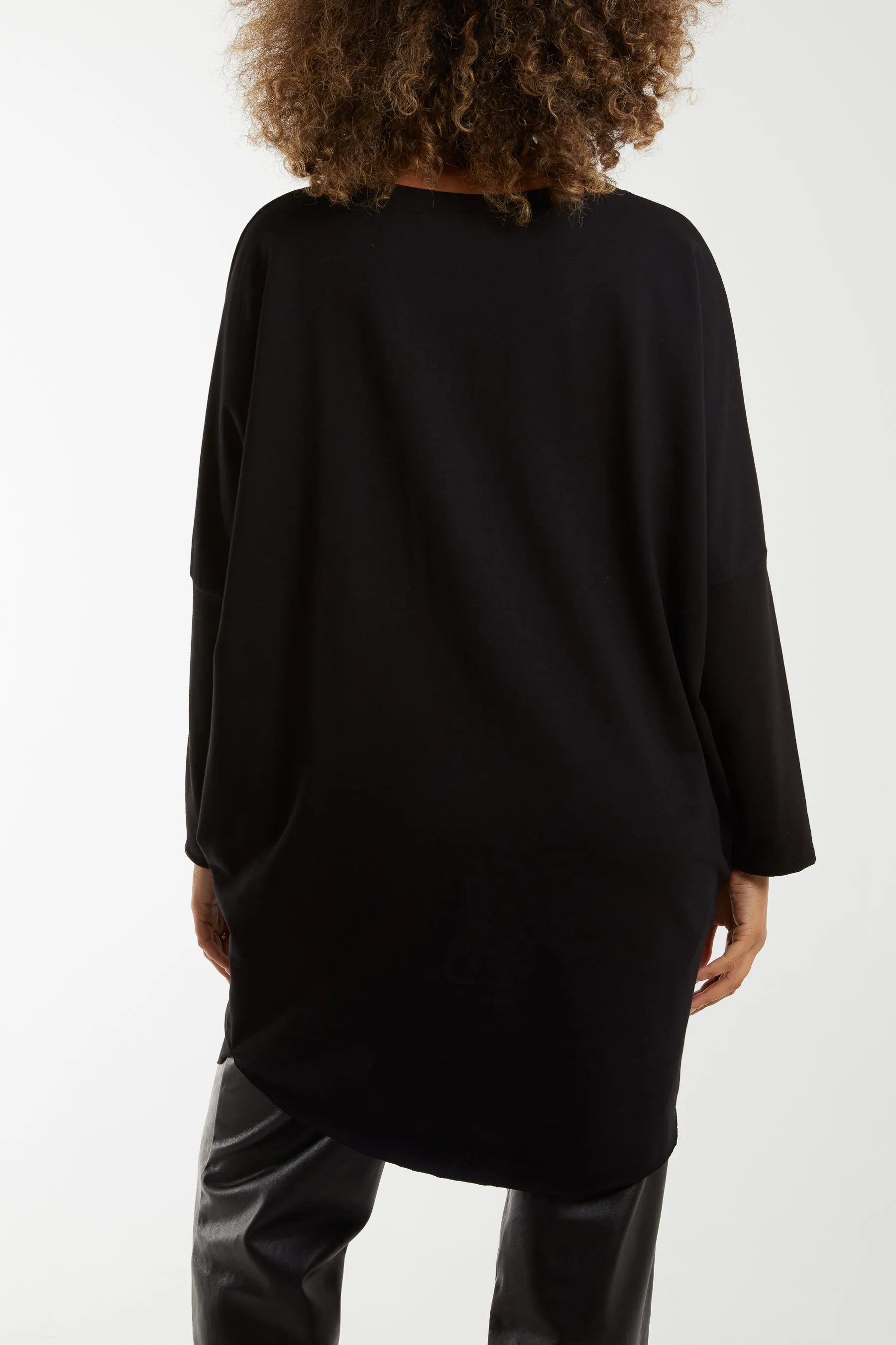 Sequin Festive Glasses Sweatshirt/Dress