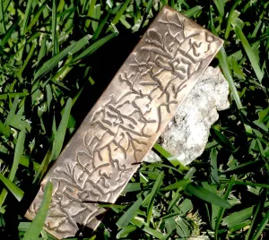 Sheet Root Pattern, 20g - 1 1/2 x 5 1/2 inches - Bracelets Pendants Metalwork - Variety of Metal