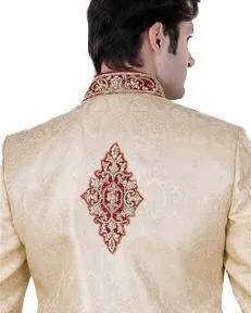 Sherwani (Custom Tailored) - (D.No.-1184)