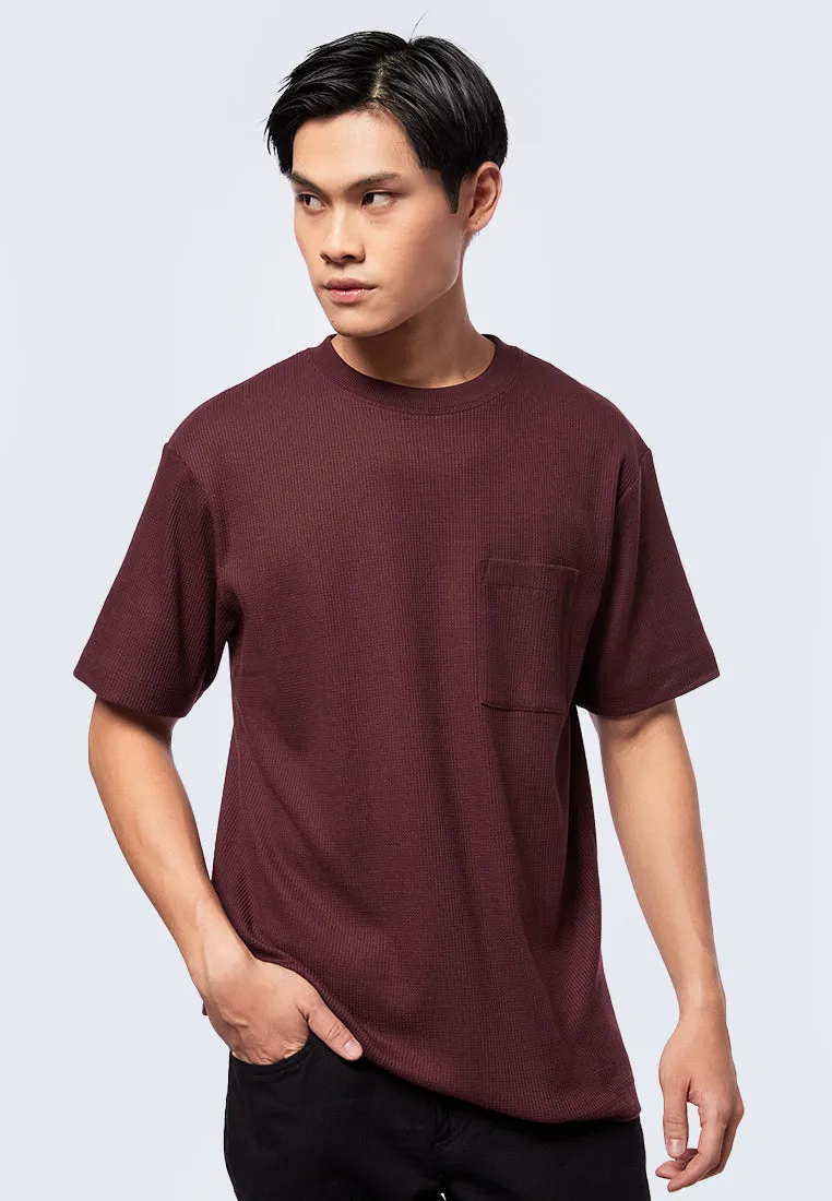 Short Sleeve Textured T-Shirt