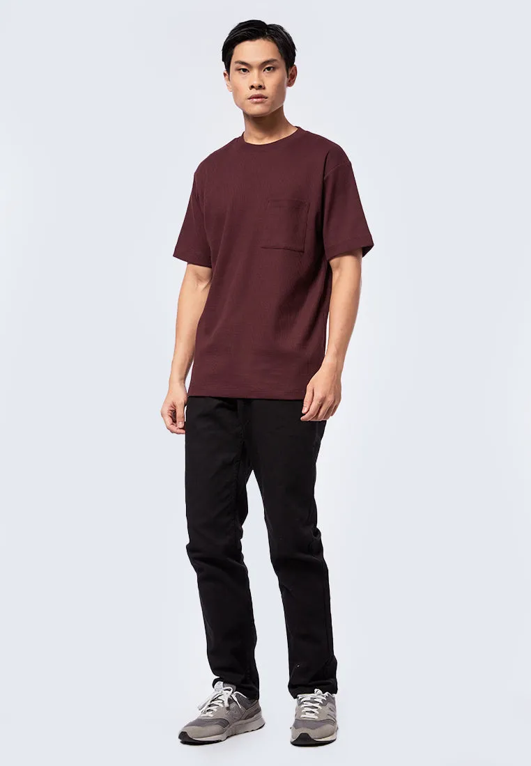 Short Sleeve Textured T-Shirt