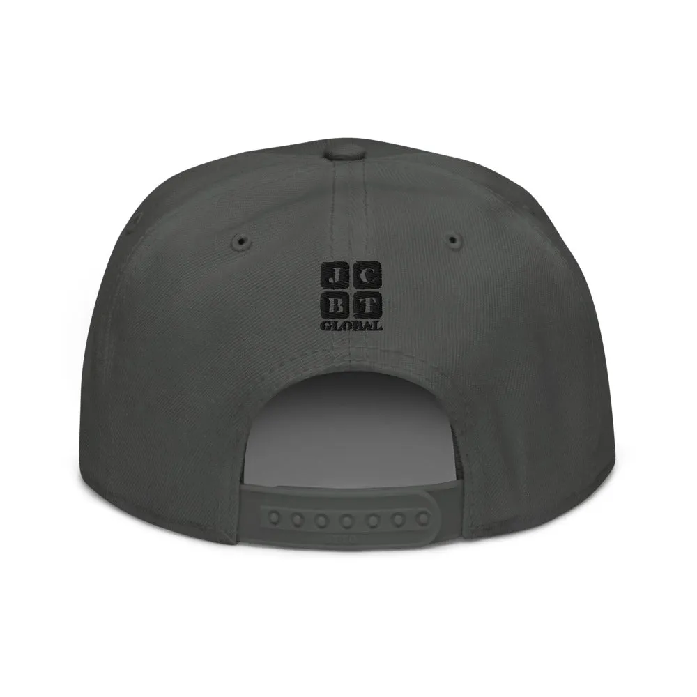 Snapback Hat "1052-0041 Born In The U.S.A. (Black Logo)"