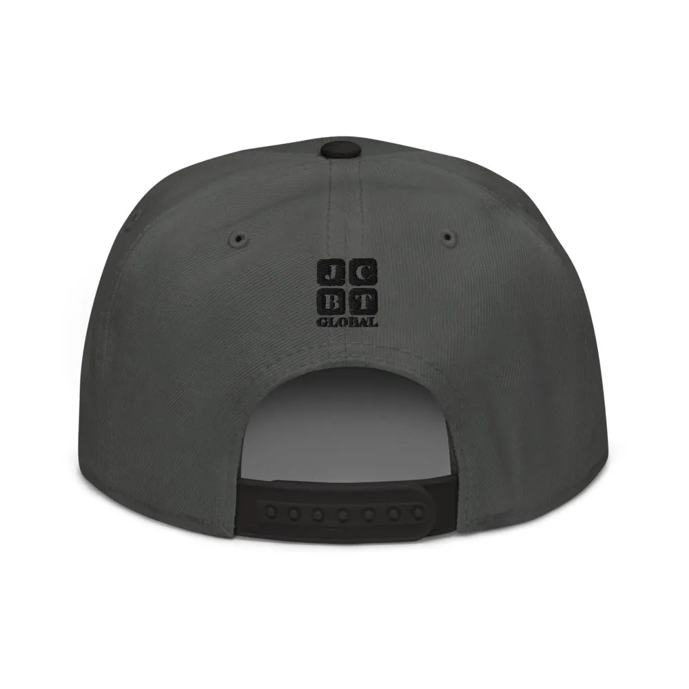 Snapback Hat "1052-0041 Born In The U.S.A. (Black Logo)"