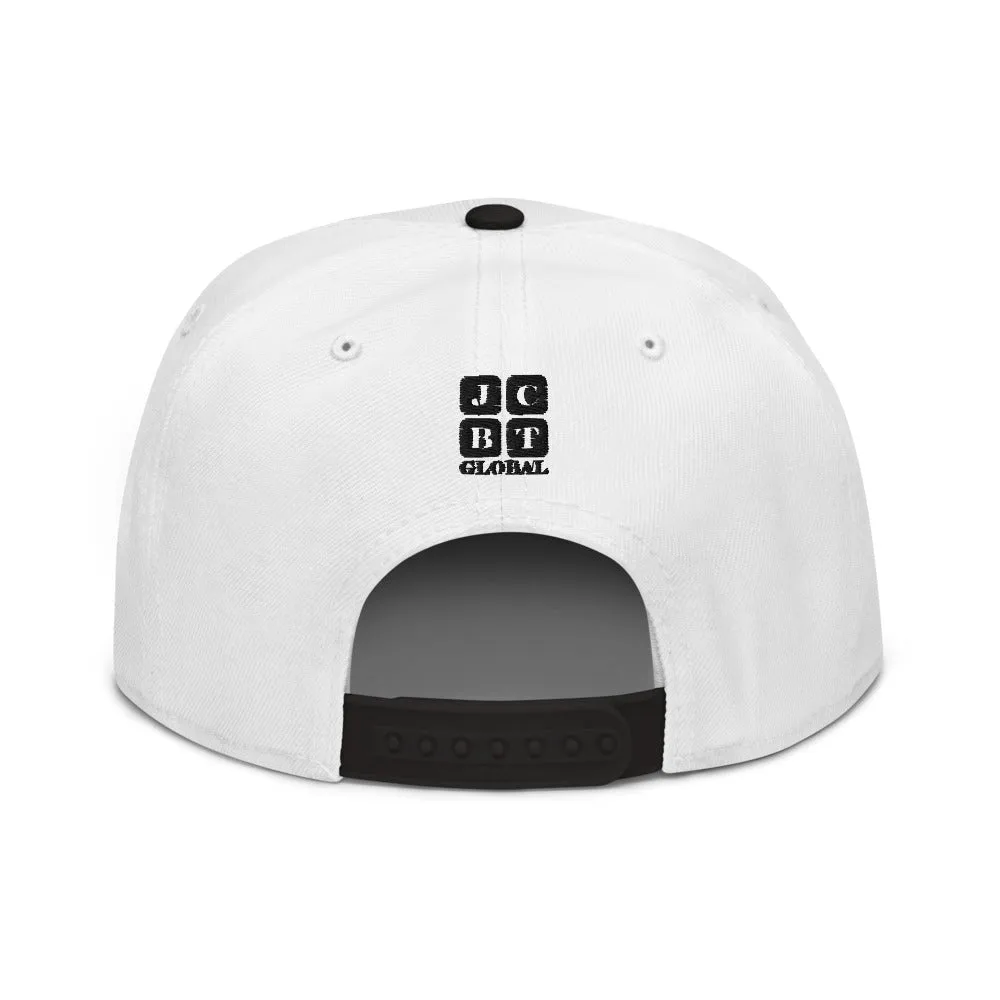 Snapback Hat "1052-0041 Born In The U.S.A. (Black Logo)"
