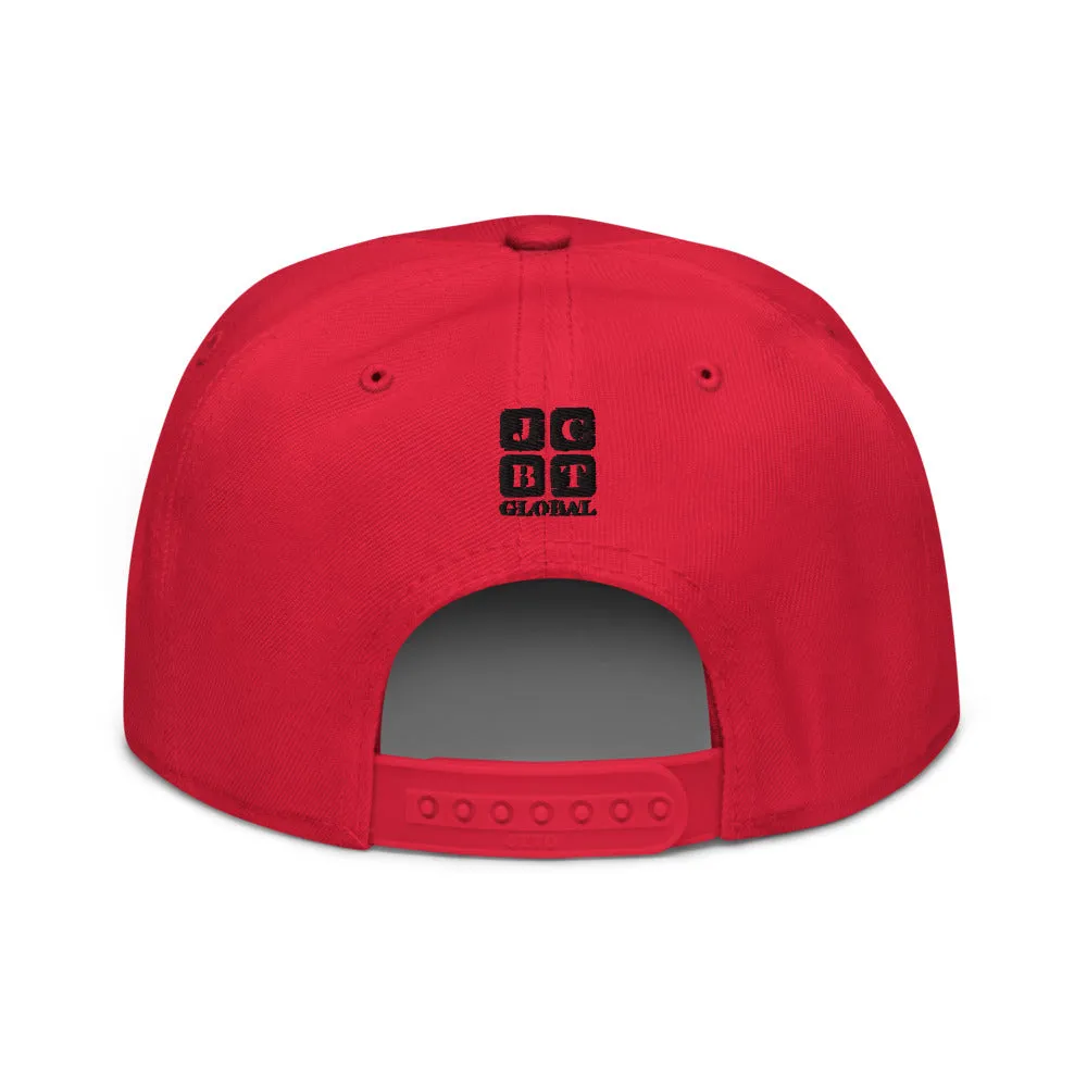Snapback Hat "1052-0041 Born In The U.S.A. (Black Logo)"