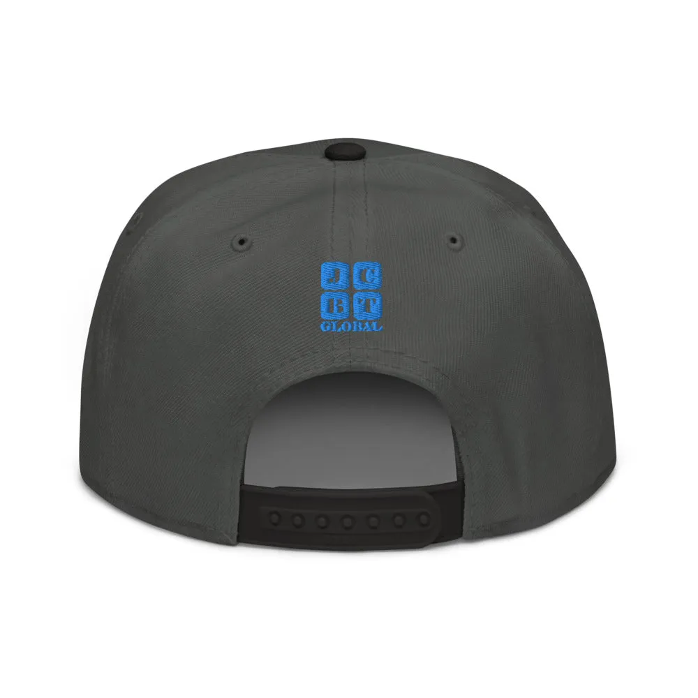 Snapback Hat "1052-0051 Everything Is Bigger In Texas (Blue Logo)"