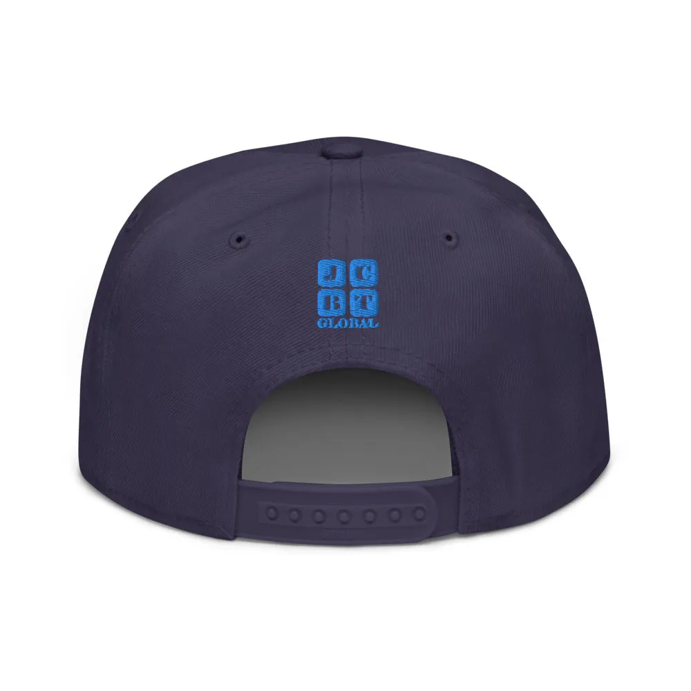 Snapback Hat "1052-0051 Everything Is Bigger In Texas (Blue Logo)"