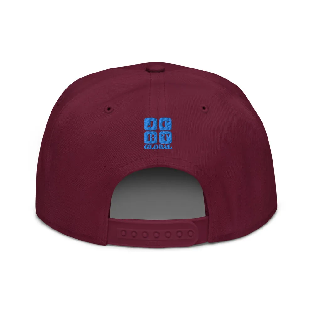 Snapback Hat "1052-0051 Everything Is Bigger In Texas (Blue Logo)"