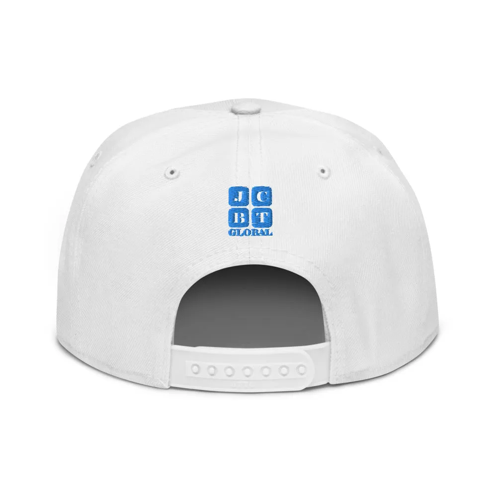 Snapback Hat "1052-0051 Everything Is Bigger In Texas (Blue Logo)"