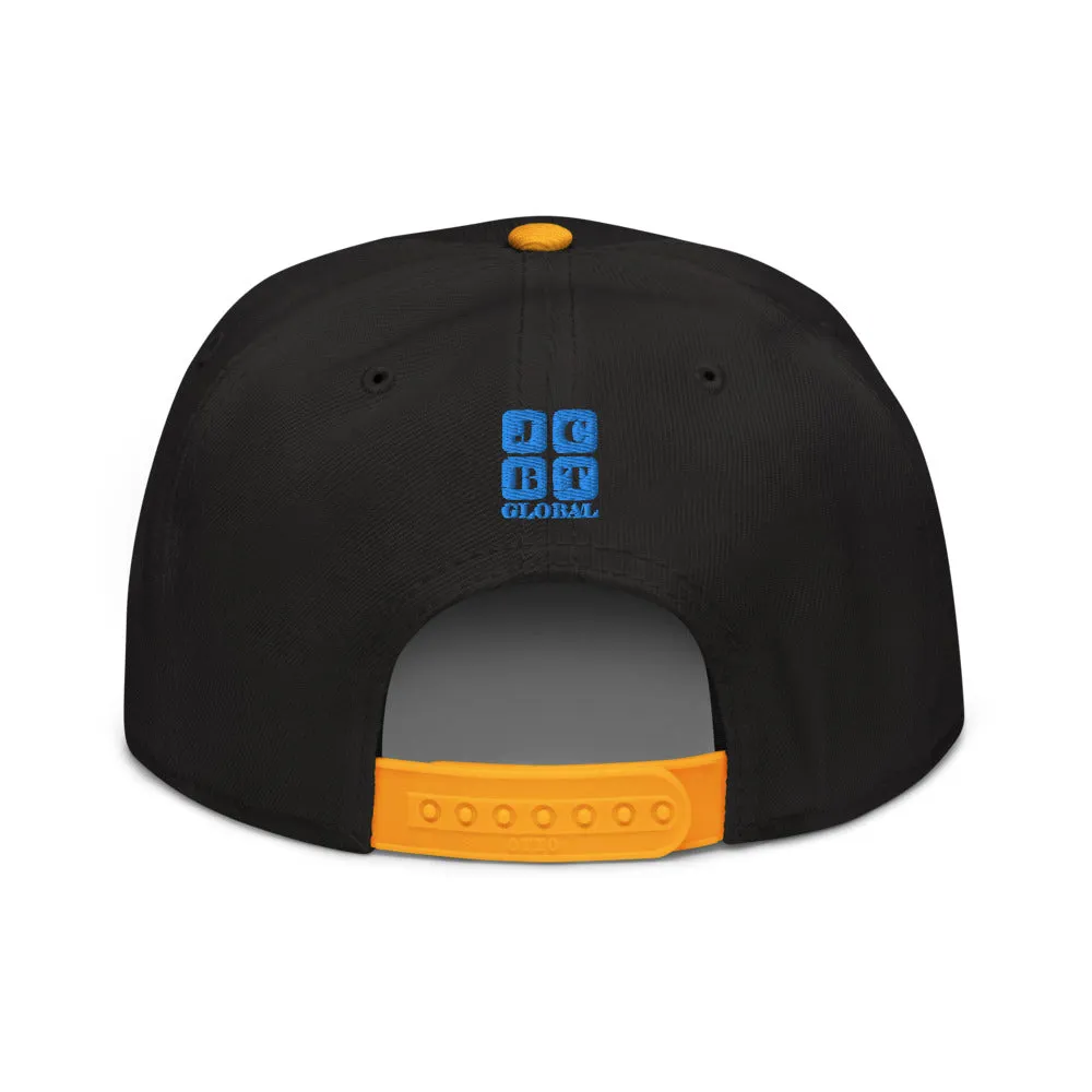 Snapback Hat "1052-0051 Everything Is Bigger In Texas (Blue Logo)"