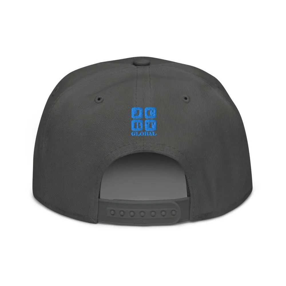 Snapback Hat "1052-0051 Everything Is Bigger In Texas (Blue Logo)"