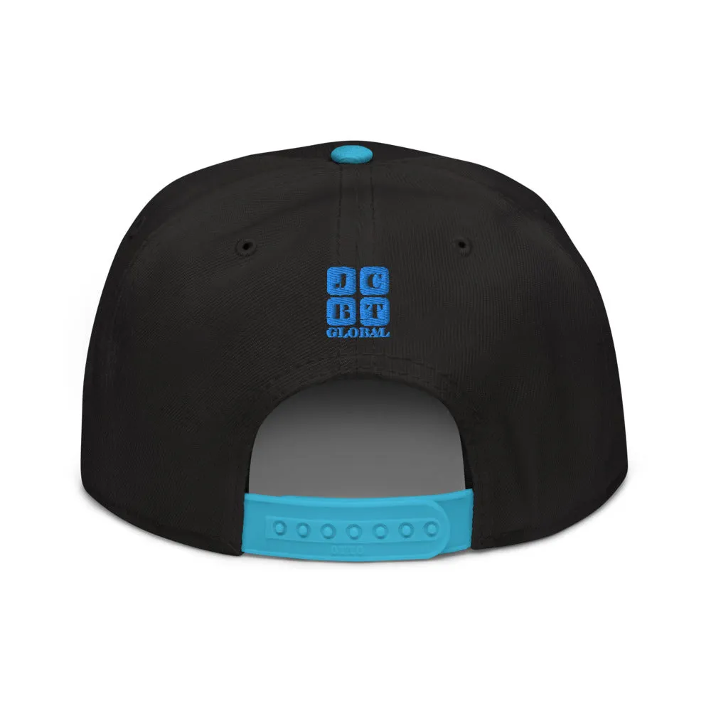 Snapback Hat "1052-0051 Everything Is Bigger In Texas (Blue Logo)"