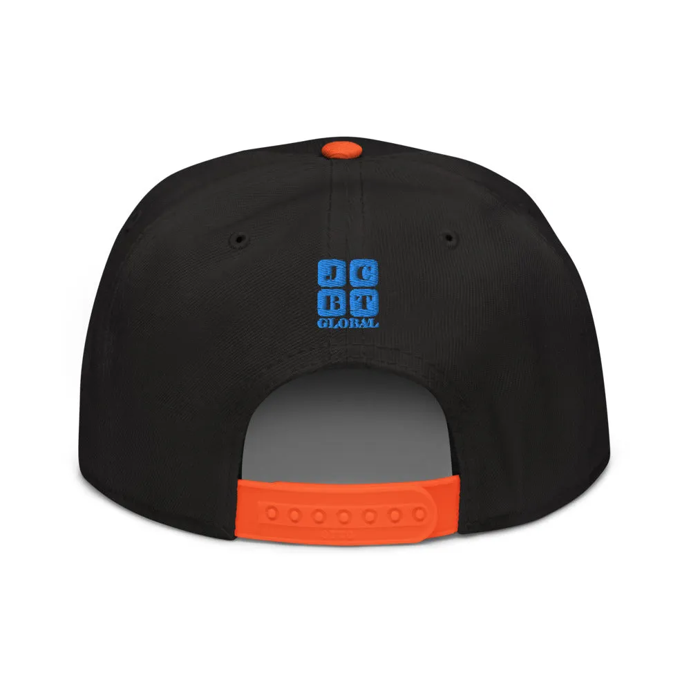 Snapback Hat "1052-0051 Everything Is Bigger In Texas (Blue Logo)"