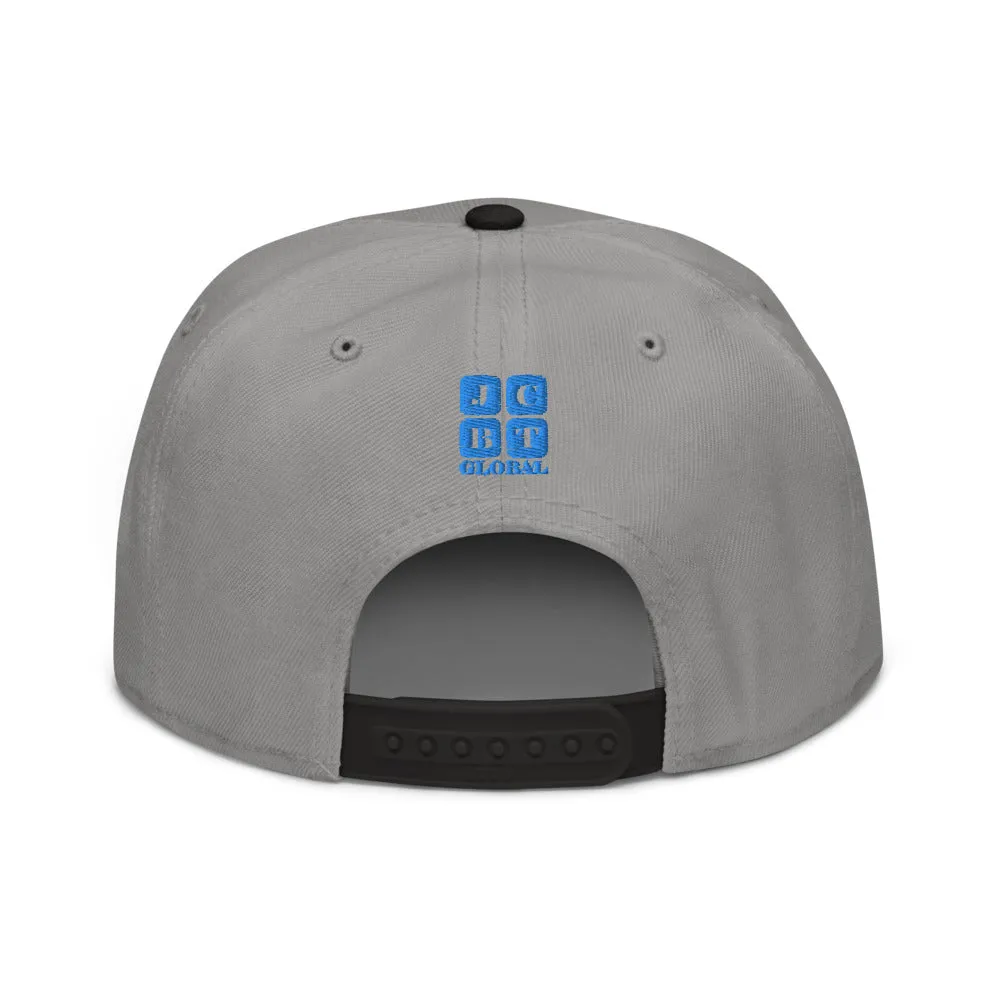 Snapback Hat "1052-0051 Everything Is Bigger In Texas (Blue Logo)"
