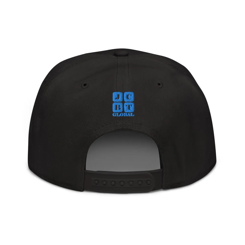 Snapback Hat "1052-0051 Everything Is Bigger In Texas (Blue Logo)"
