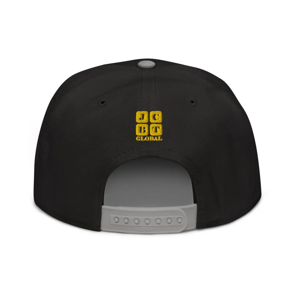 Snapback Hat "1053-0041 New York (Yellow Logo)"