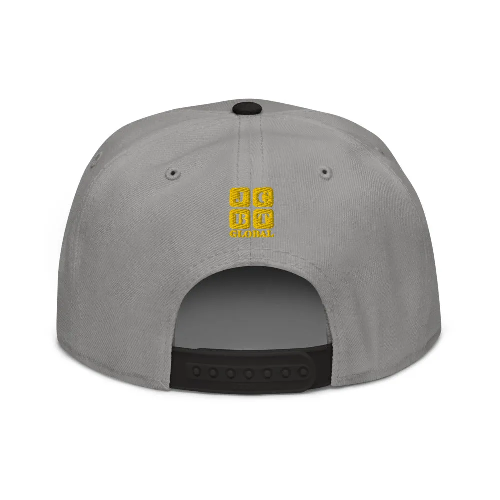 Snapback Hat "1053-0041 New York (Yellow Logo)"