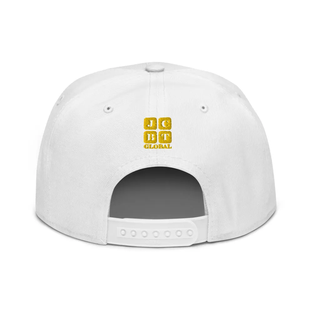 Snapback Hat "1053-0041 New York (Yellow Logo)"