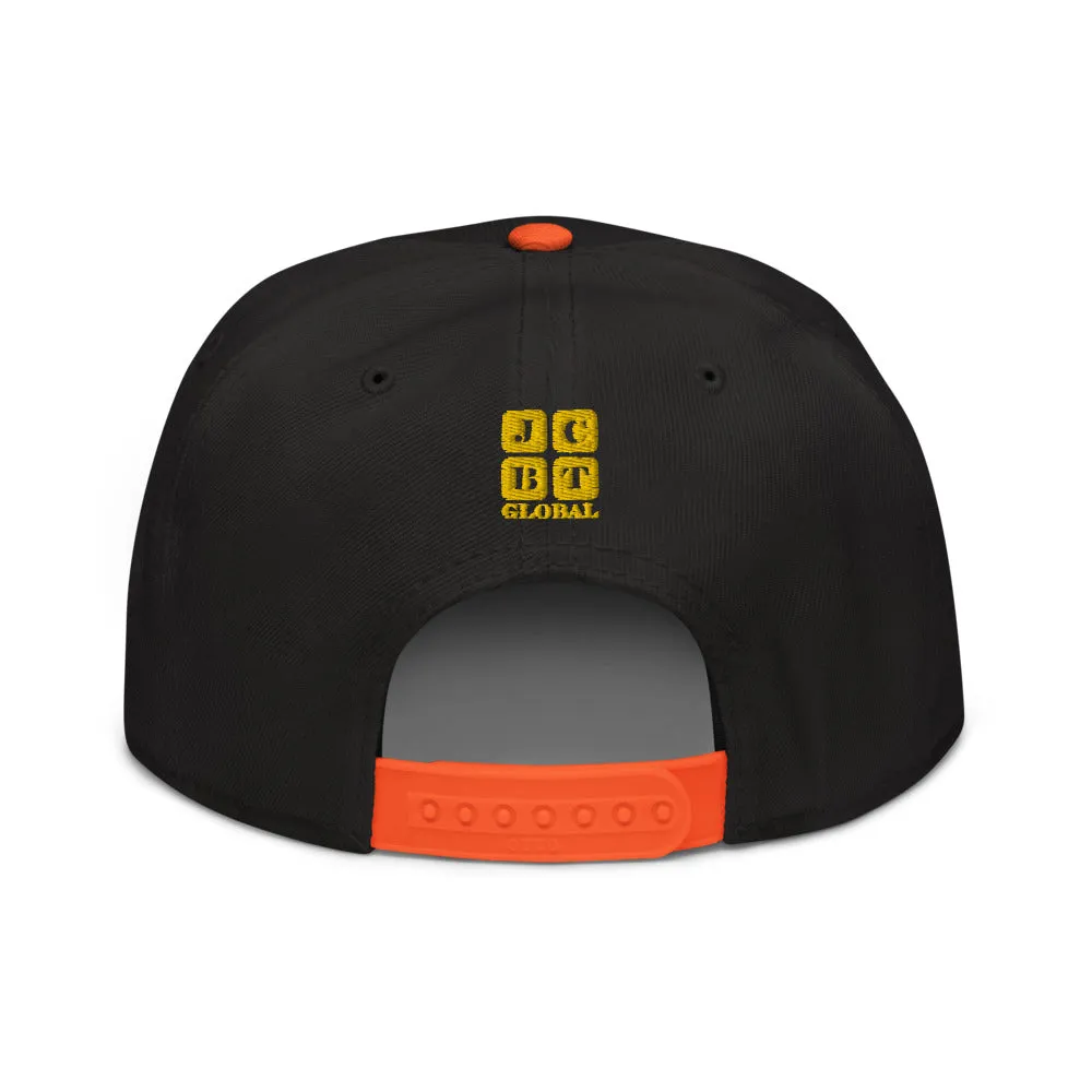 Snapback Hat "1053-0041 New York (Yellow Logo)"