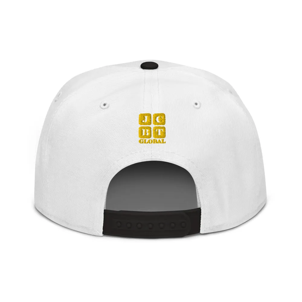 Snapback Hat "1053-0041 New York (Yellow Logo)"