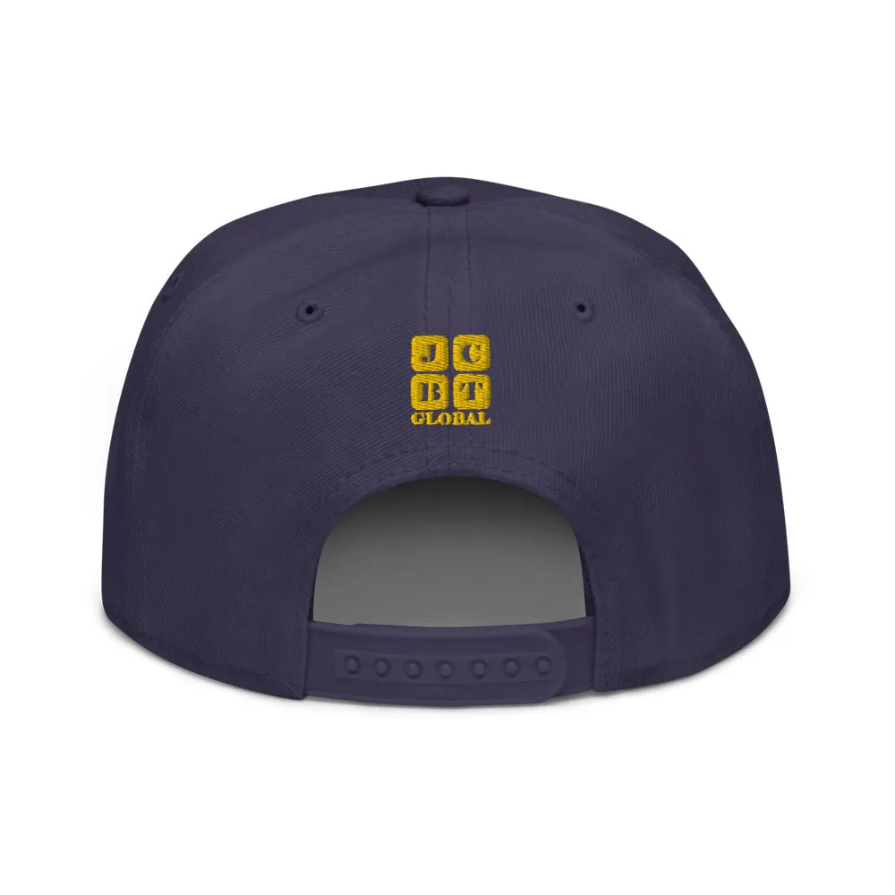 Snapback Hat "2052-0041 Born In The U.S.A. (Yellow Logo)"