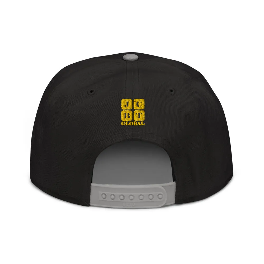 Snapback Hat "2052-0041 Born In The U.S.A. (Yellow Logo)"