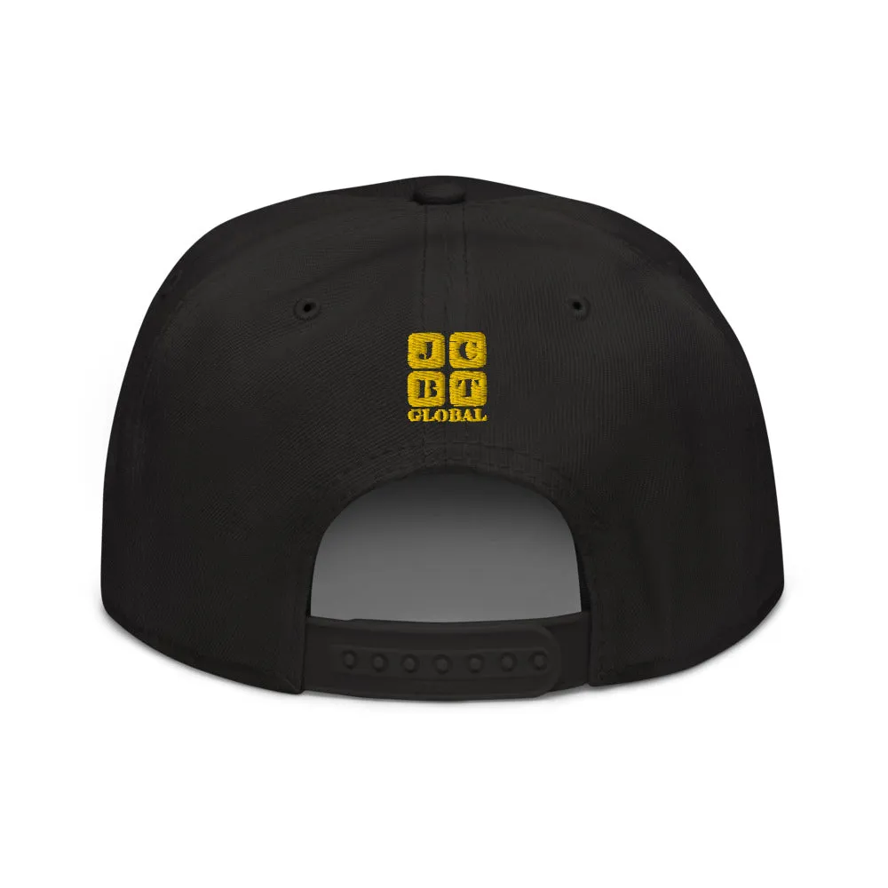Snapback Hat "2052-0041 Born In The U.S.A. (Yellow Logo)"