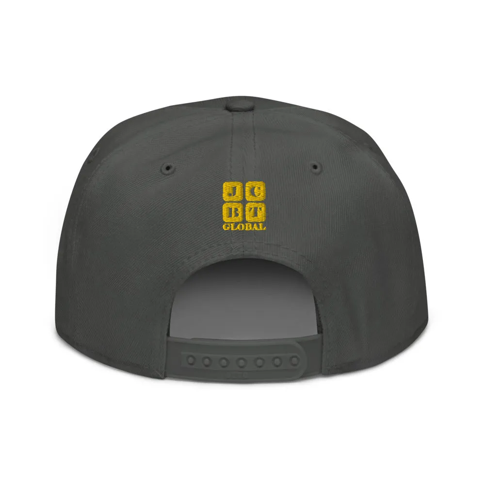 Snapback Hat "2052-0041 Born In The U.S.A. (Yellow Logo)"