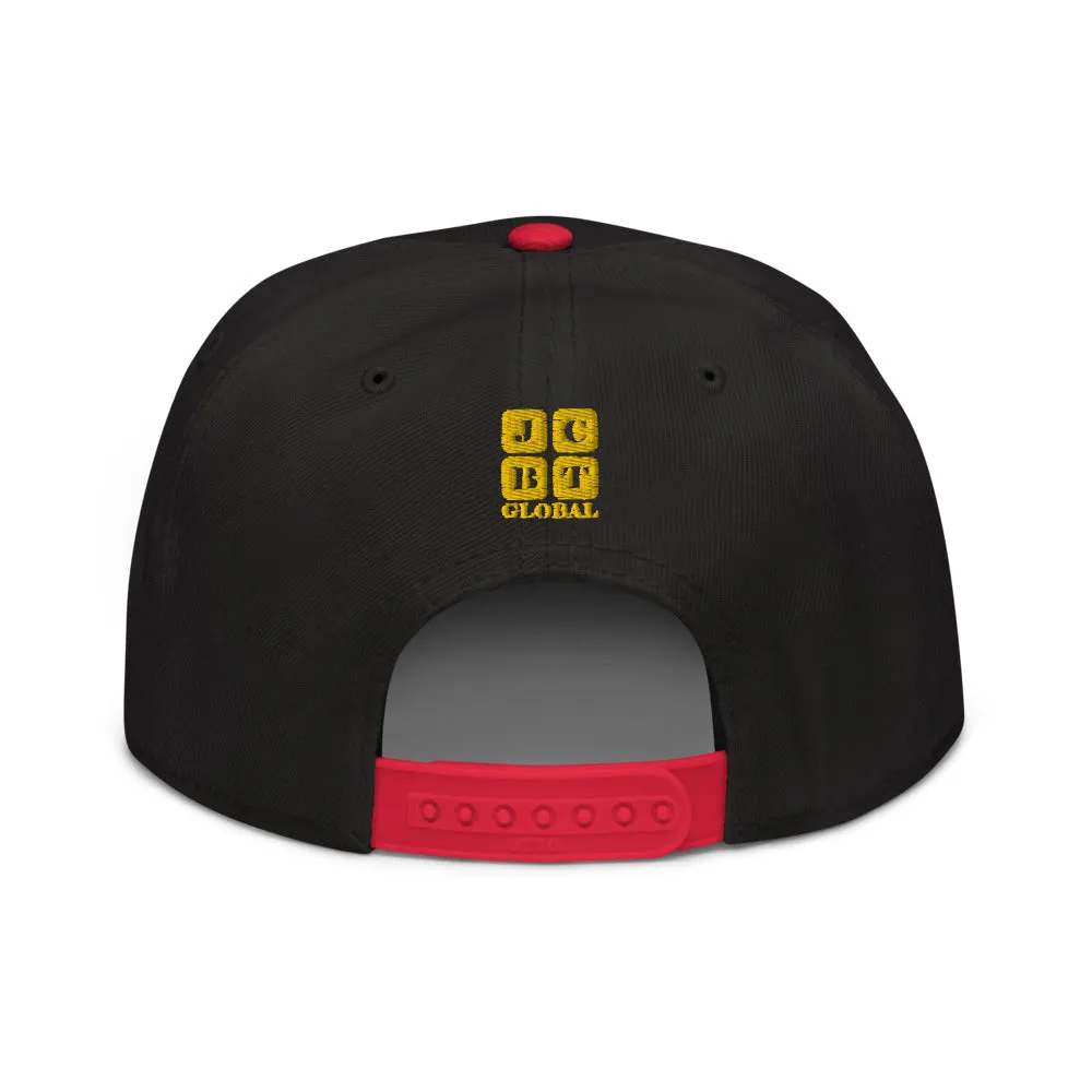 Snapback Hat "2052-0041 Born In The U.S.A. (Yellow Logo)"