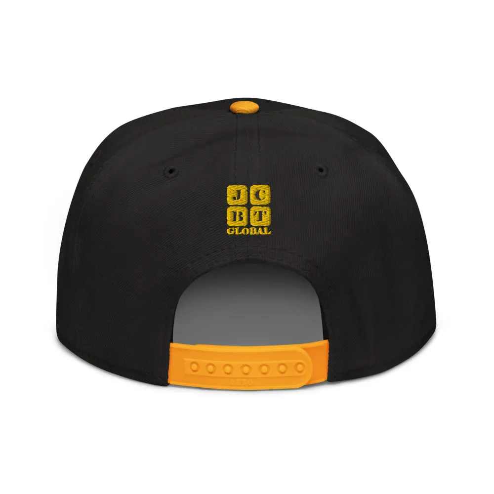 Snapback Hat "2052-0041 Born In The U.S.A. (Yellow Logo)"