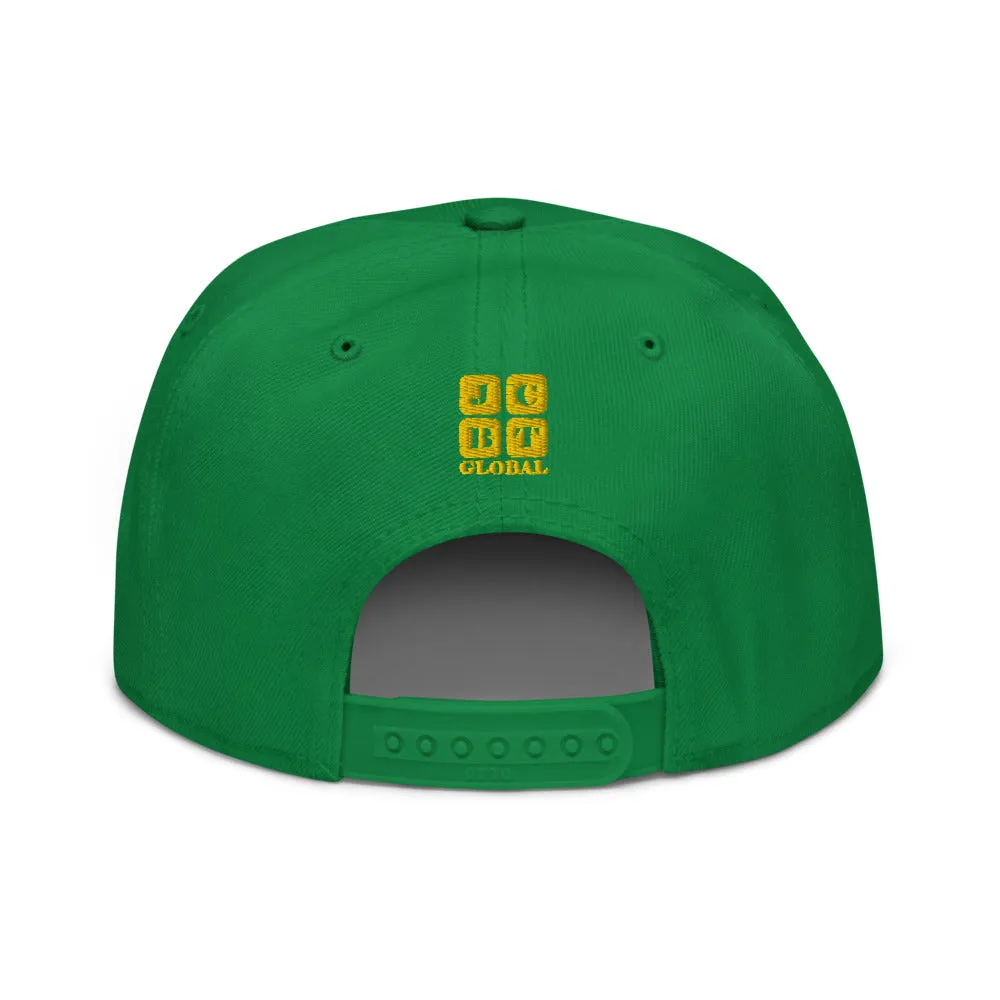 Snapback Hat "2052-0041 Born In The U.S.A. (Yellow Logo)"