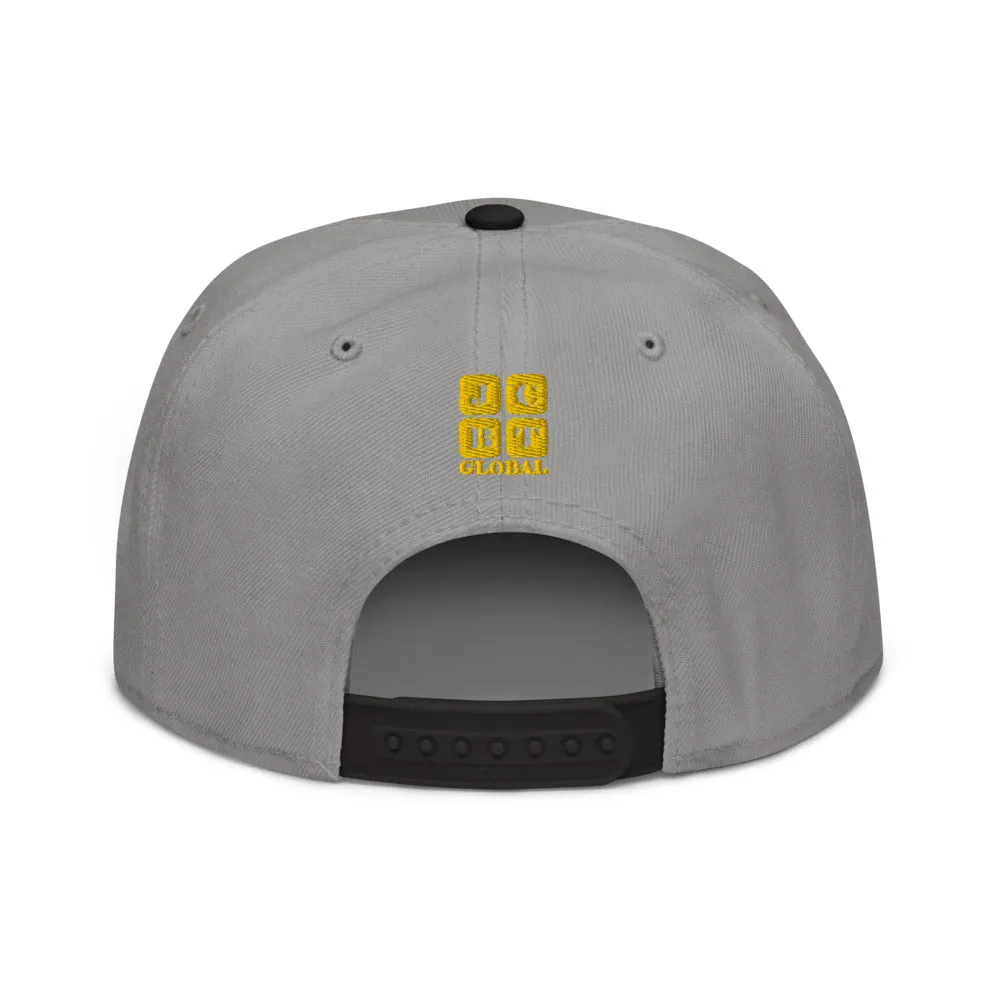 Snapback Hat "2052-0041 Born In The U.S.A. (Yellow Logo)"