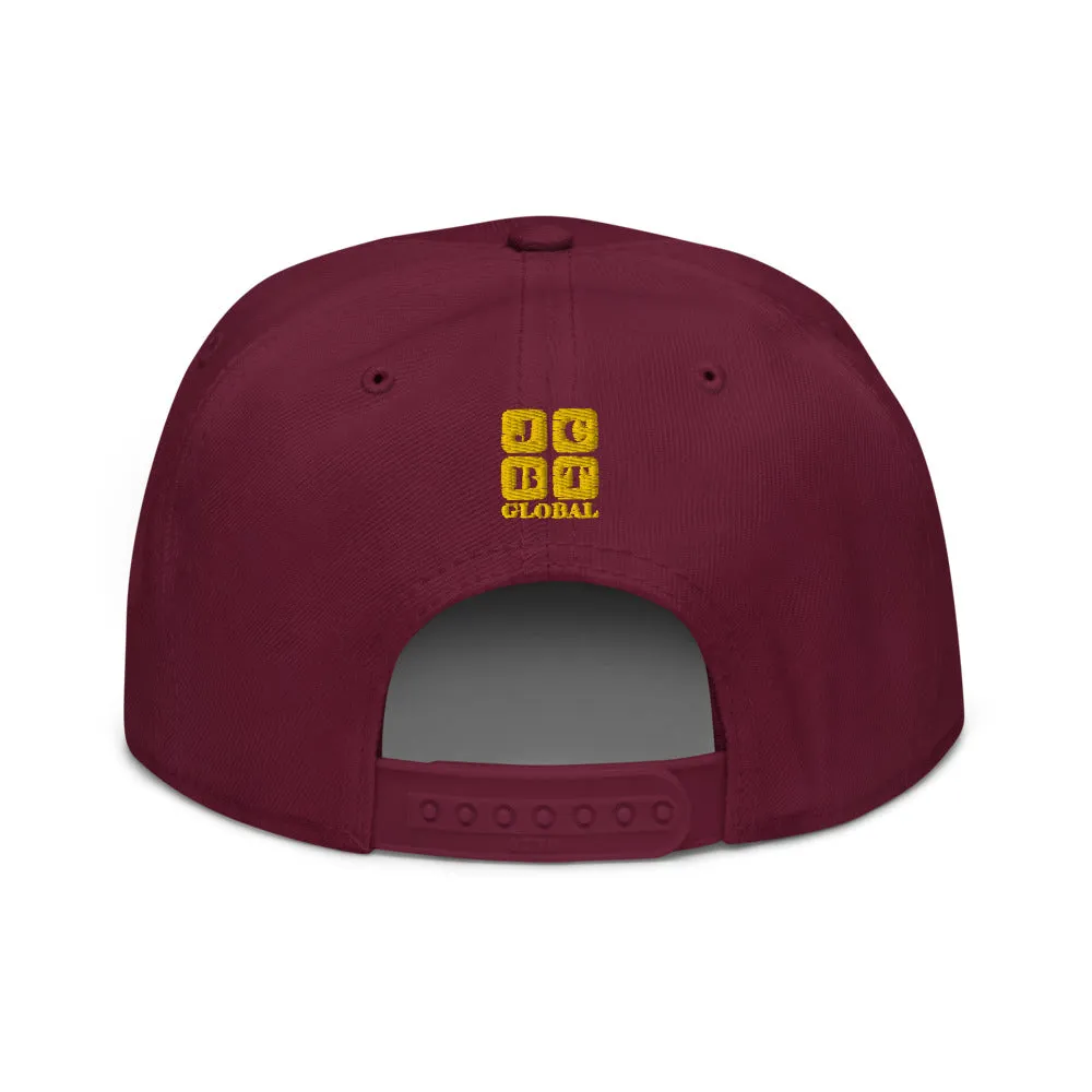 Snapback Hat "2052-0041 Born In The U.S.A. (Yellow Logo)"