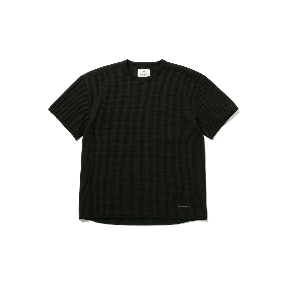 Snow Peak - Dry Waffle T-Shirt - Black