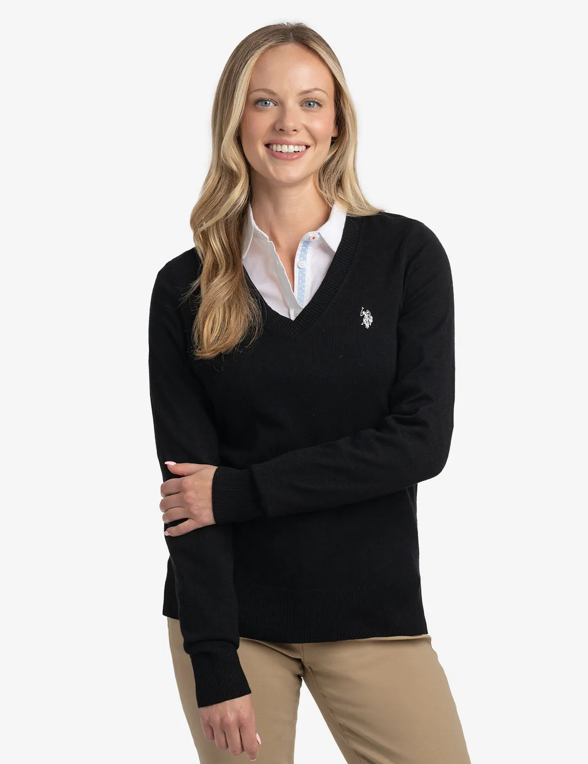 SOFT TOUCH V-NECK SWEATER