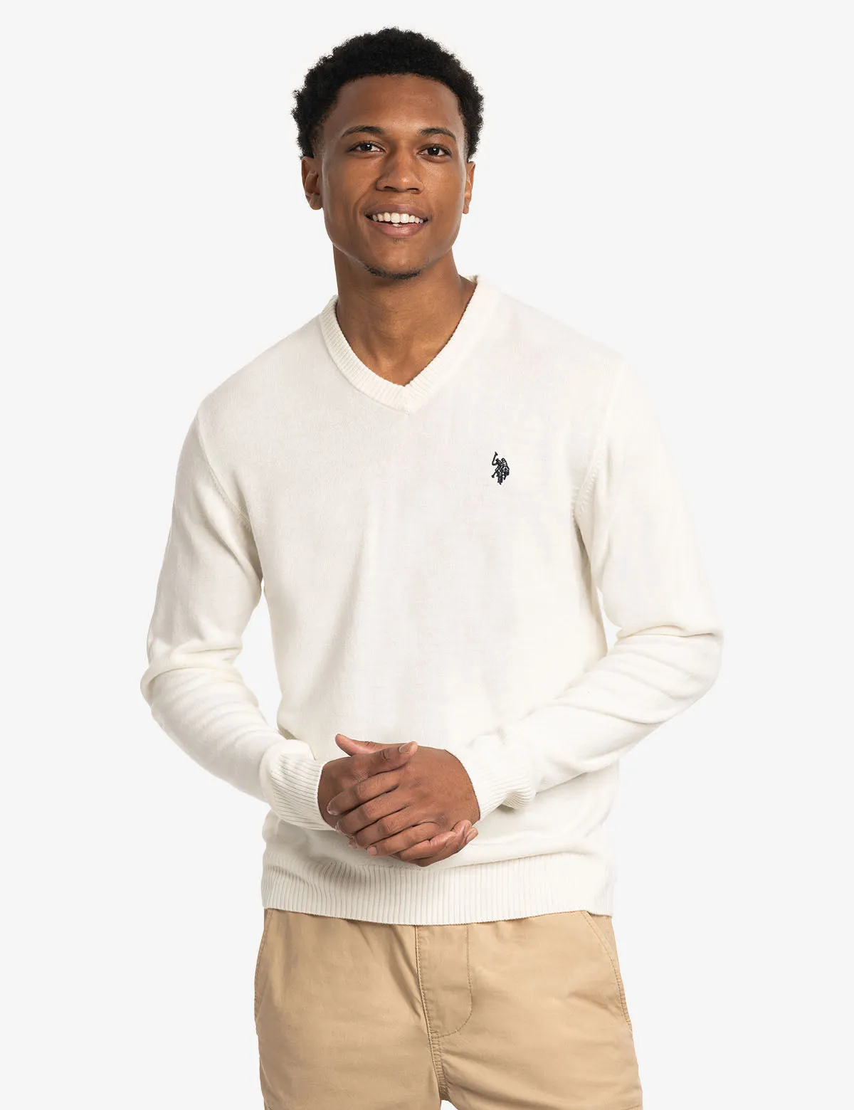 SOFT V-NECK SWEATER