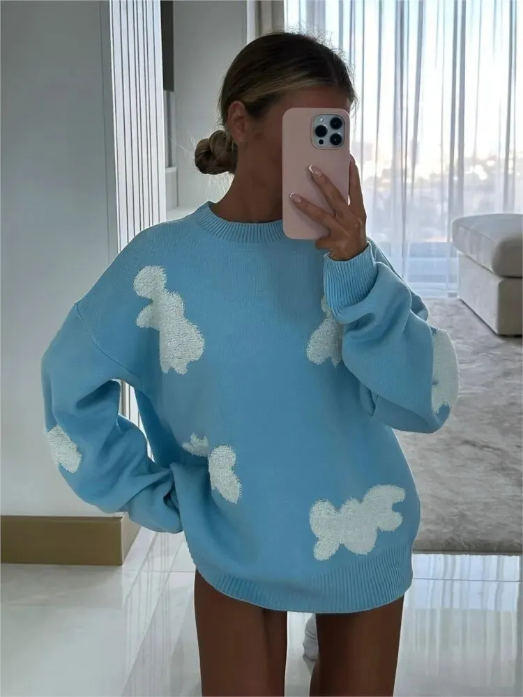 Soft Wolffmode Pullover: To the Moon