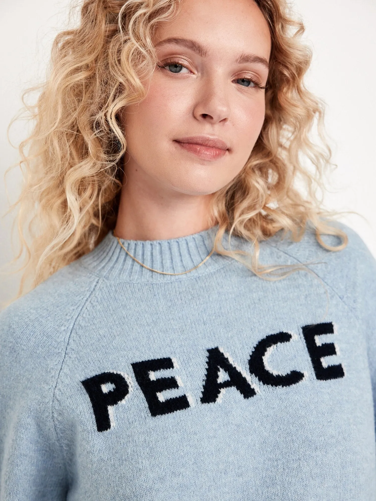 SoSoft Loose Graphic Sweater