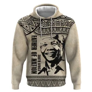 South Africa Nelson Mandela - Father Of Nation Hoodie Vintage African Pattern LT14