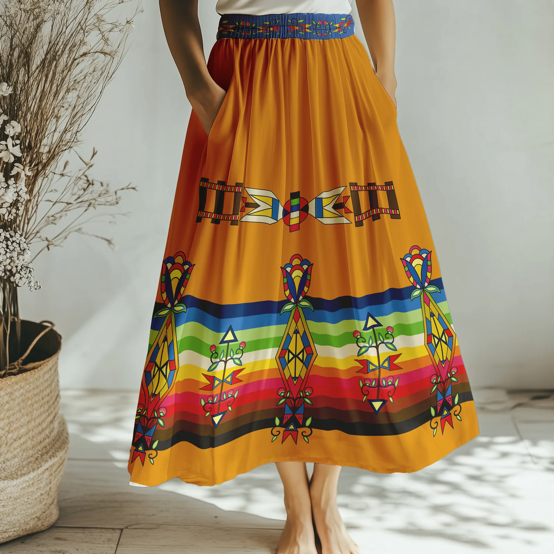 Spirit Journey Geometric 1 Skirt
