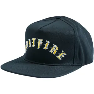 Spitfire - Old E Arch Snapback Black/Gold